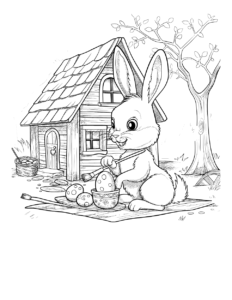 Розмальовка на Великдень