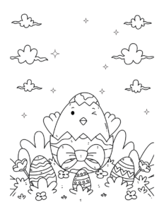 Розмальовка на Великдень