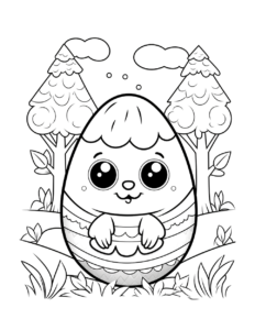 Розмальовка на Великдень