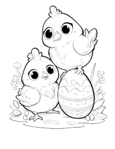 Розмальовка на Великдень