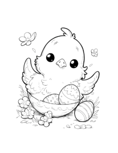 Розмальовка на Великдень