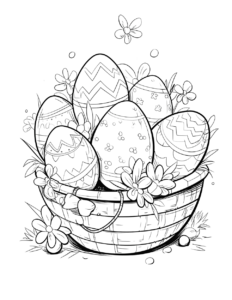 Розмальовка на Великдень