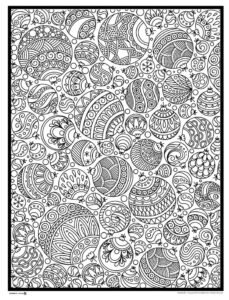 Різдвяна ялинка - розмальовка