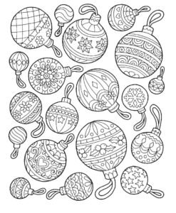 Різдвяна розмальовка