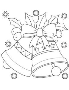 Дзвони - Різдвяна розмальовка