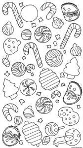 Різдвяні розмальовки