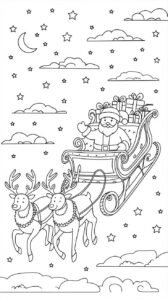 Різдвяні розмальовки