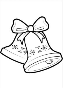 Дзвони - Різдвяна розмальовка
