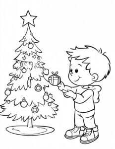 Різдвяні розмальовки