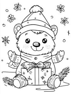 Різдвяні розмальовки