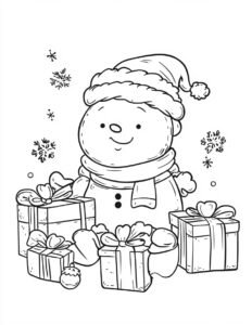 Різдвяні розмальовки