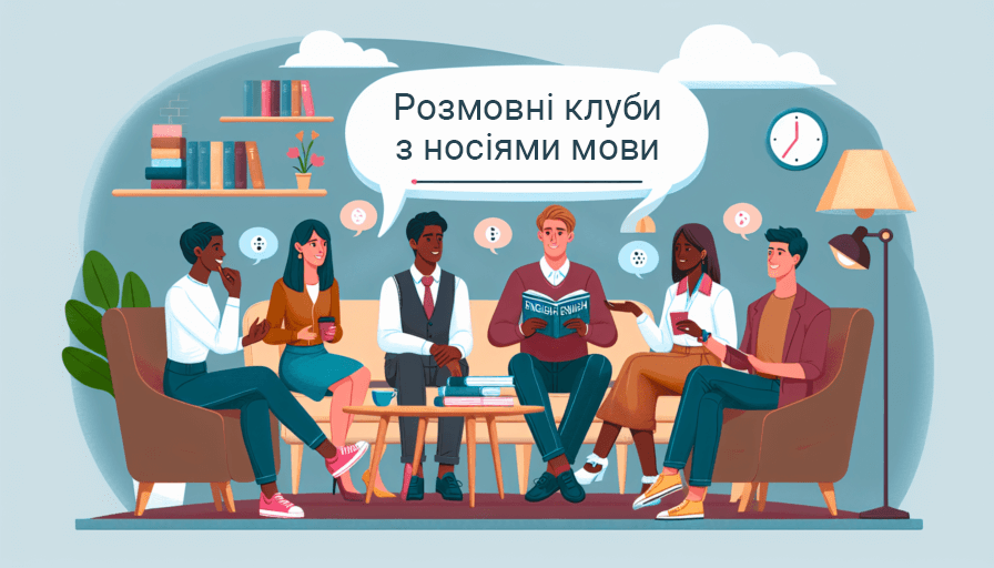 Розмовні клуби з носіями мови
