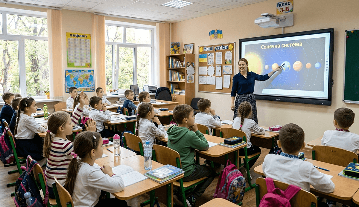 Інтерактивна дошка в класі